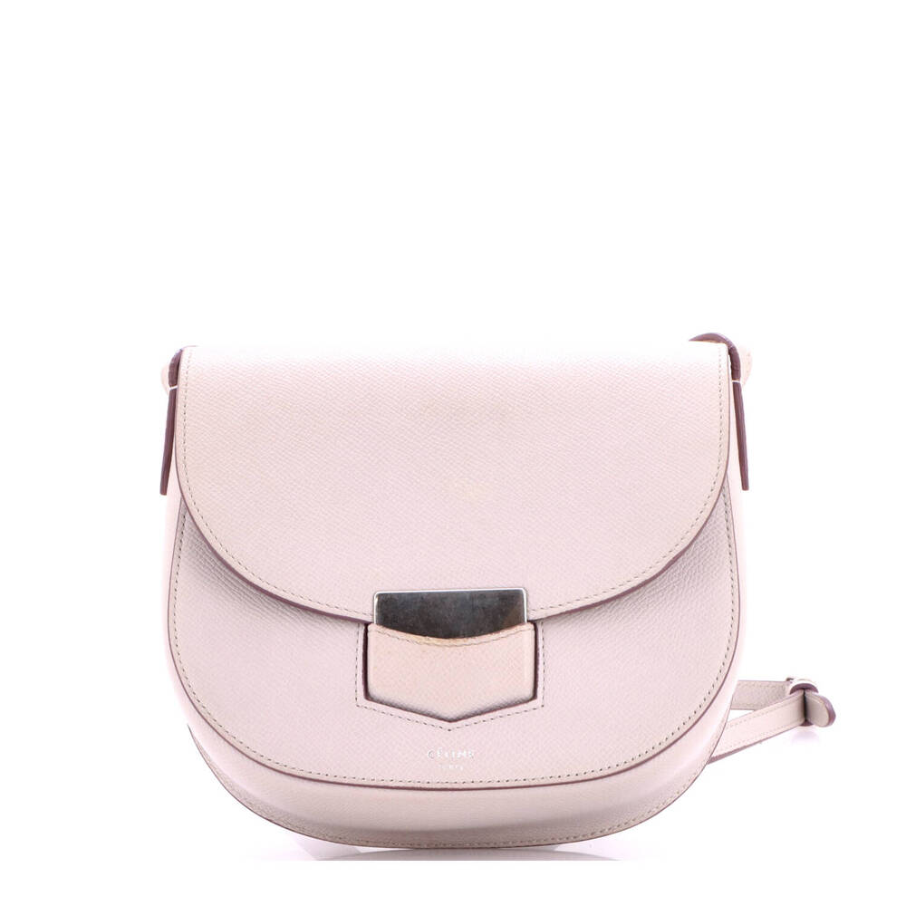 Celine Trotteur Crossbody Bag Grainy #294445C74B